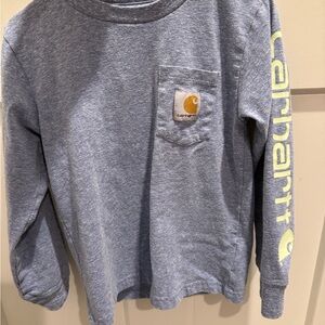 Carhartt Kids blue Long Sleeve Tee